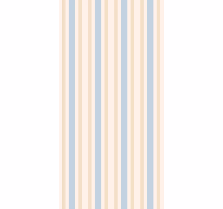 Linear Serenity horizontal striped wallpaper - TenStickers
