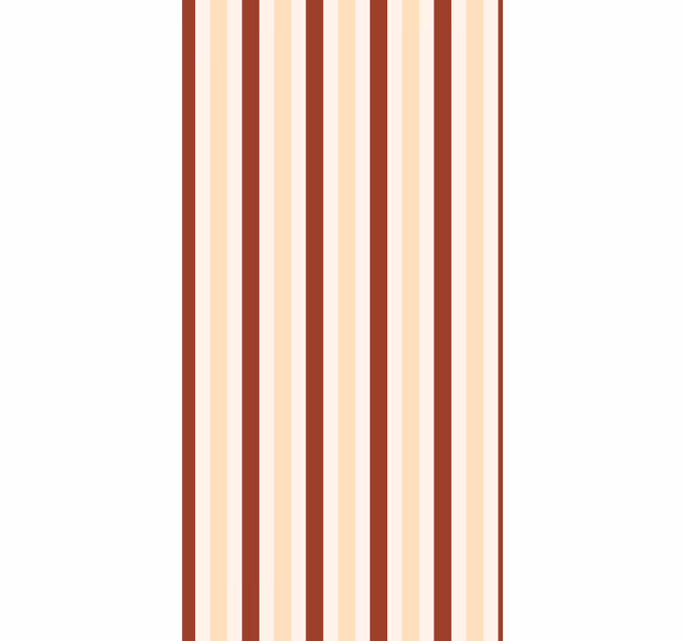 Lined Interior horizontal striped wallpaper - TenStickers