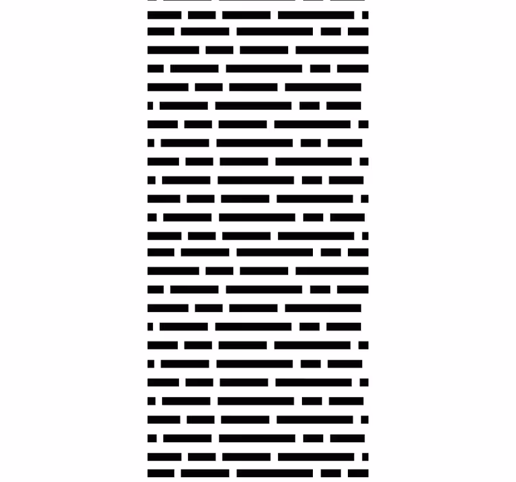 Horizontal striped wallpaper in horizontal grid - TenStickers