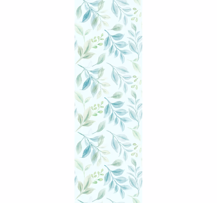 Elegant Foliage leaf wallpaper - TenStickers