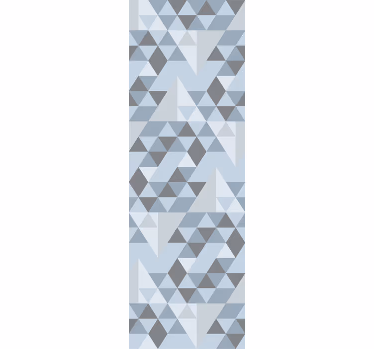 Beautiful triangle design Living Room Wallpaper - TenStickers