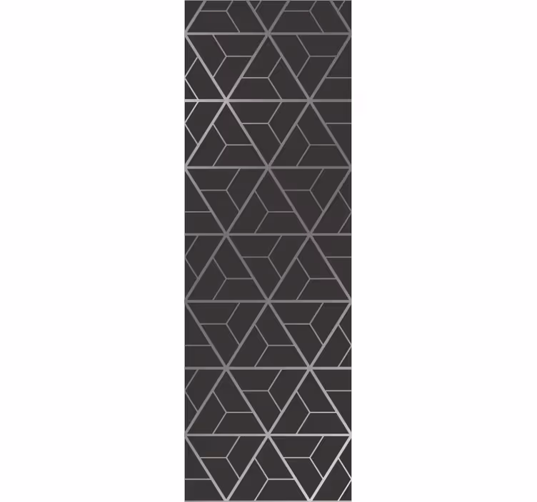 Cubist Geometry geometric wallpaper - TenStickers