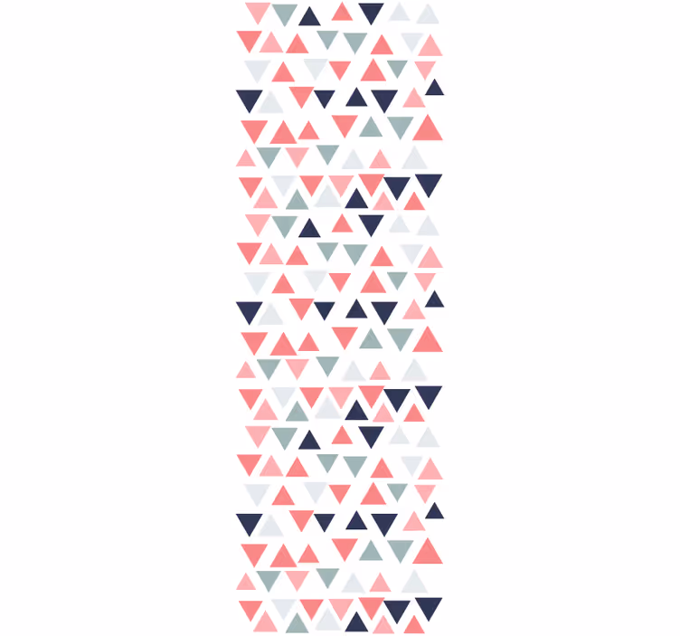 Geometric wallpaper geometric triangle design - TenStickers