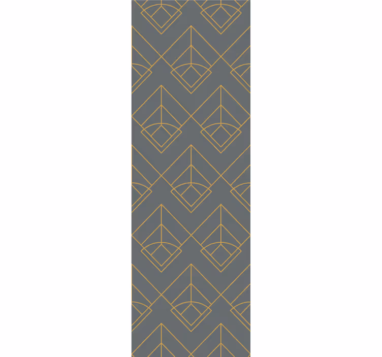 Geometric wallpaper with elegant geometric patterns - TenStickers