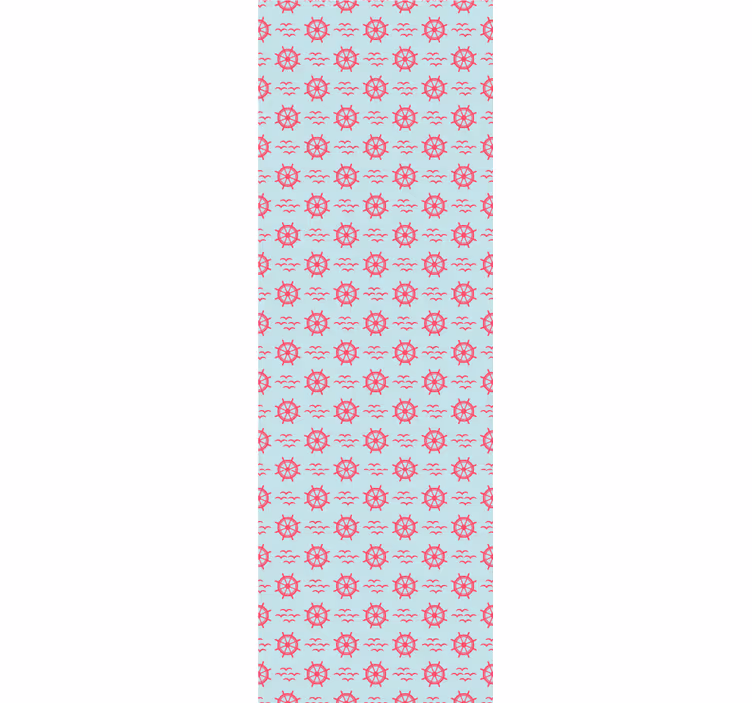 Geometric wallpaper with geometric motif - TenStickers