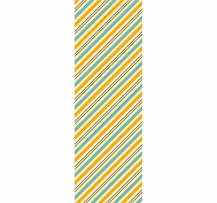 Horizontal striped wallpaper striped diagonal pattern - TenStickers