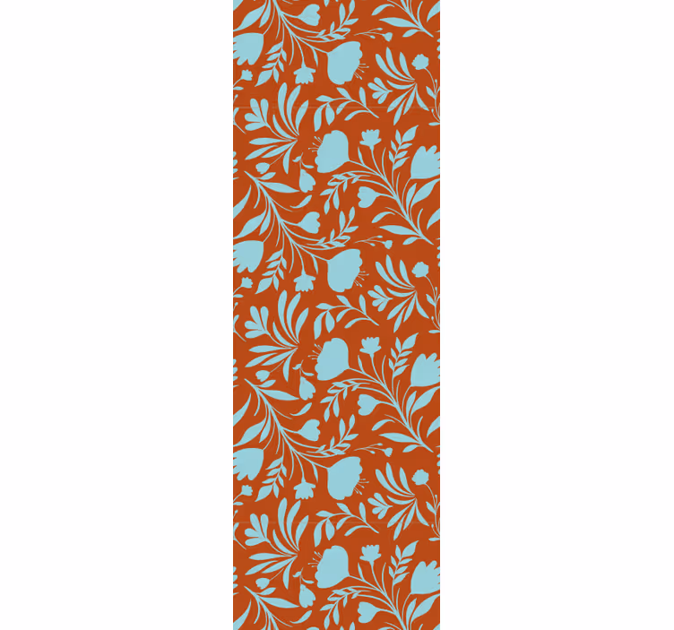 Floral Vintage Elegance ornamental flower wallpaper - TenStickers