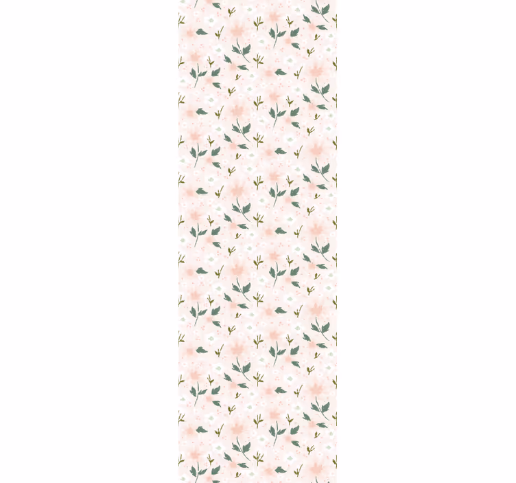 Floral Delicacy flower wallpaper - TenStickers