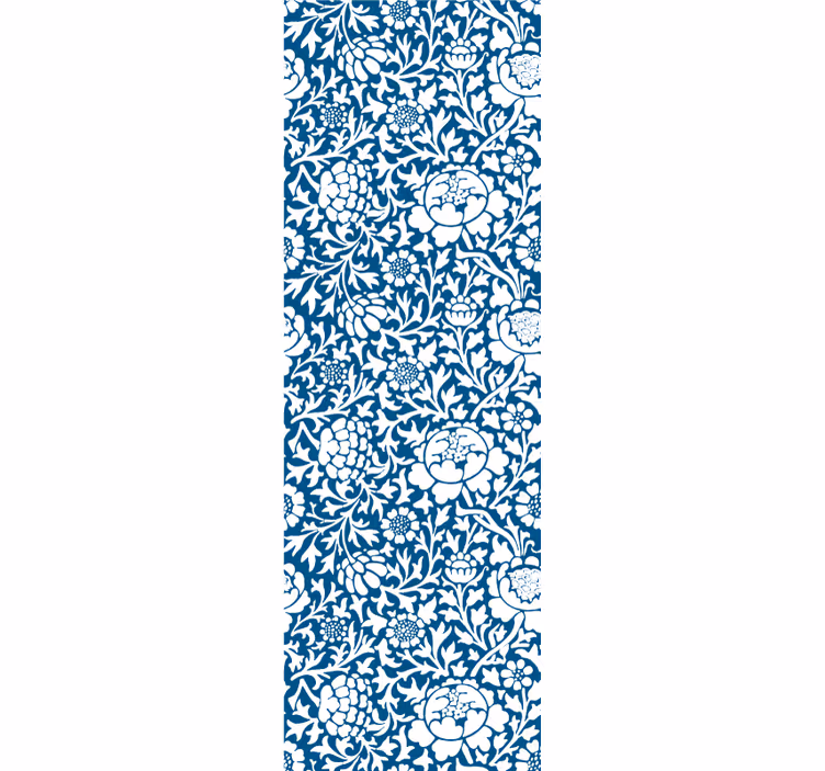 Floral Elegance Motif ornamental flower wallpaper - TenStickers