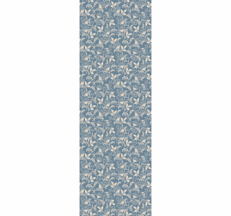 Floral Vintage Pattern ornamental flower wallpaper - TenStickers