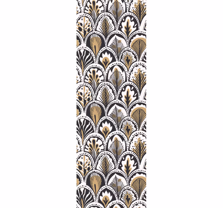 Decorative Gatsby ornamental wallpaper - TenStickers