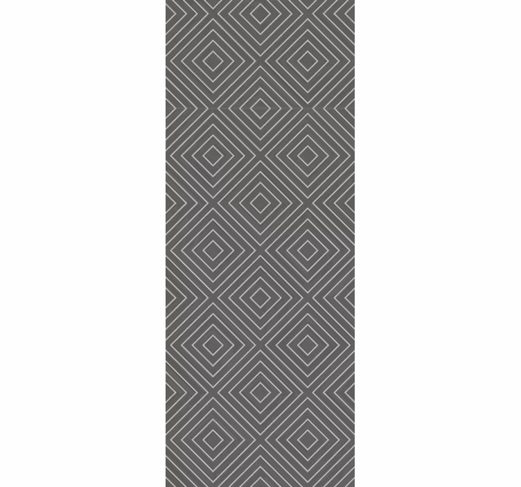 Diamond Shapes geometric wallpaper - TenStickers