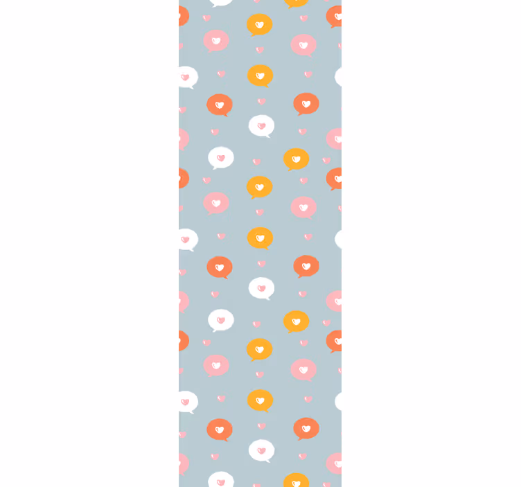 Polka dot wallpaper floral polka pattern - TenStickers