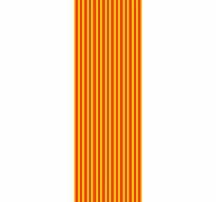 Vibrant Stripes vertical stripe wallpaper - TenStickers