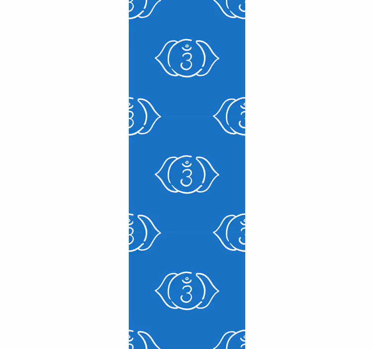 Fish wallpaper with fish pattern motif - TenStickers