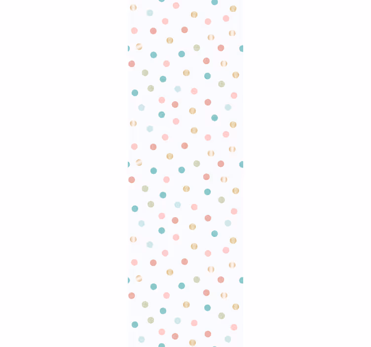 Polka Dot Delight polka dot wallpaper - TenStickers