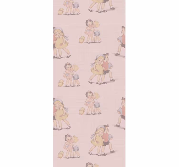 Charming Childhood nursery wallpaper - TenStickers