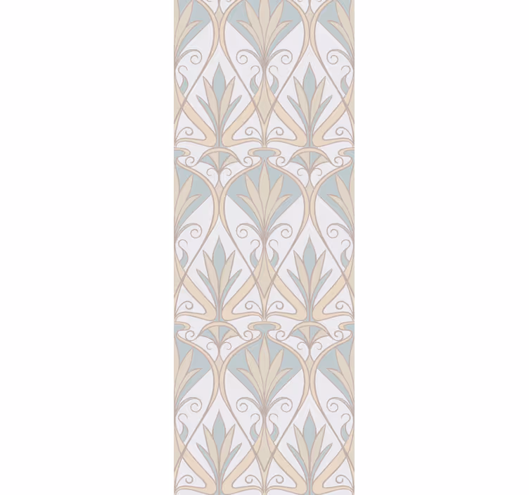 Art Deco Revival tile wallpaper - TenStickers