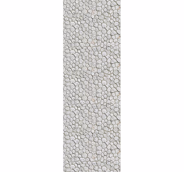 Pebble Mosaic textured wallpaper - TenStickers