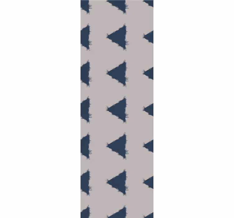 Modern geometric print triangle wallpaper - TenStickers