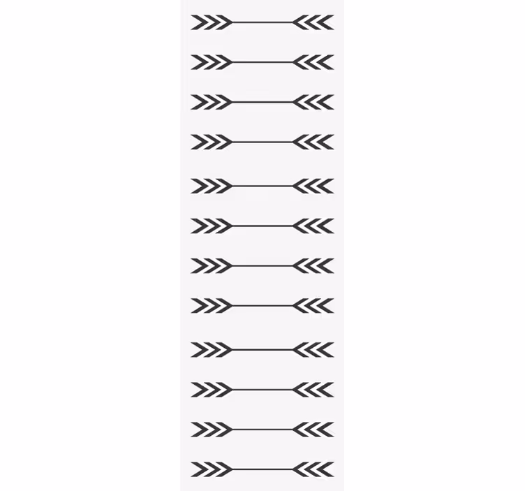 Minimalistic arrow patterns personalized wallpaper - TenStickers