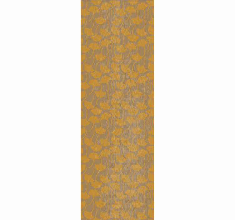 Ornamental flower wallpaper with detailed floral designs - TenStickers