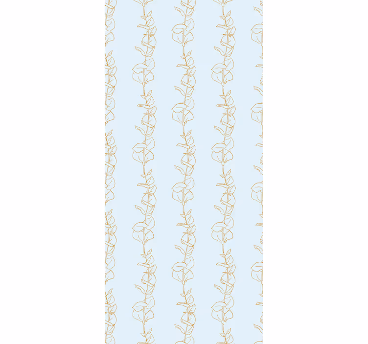 Vine Pattern Design ornamental flower wallpaper - TenStickers
