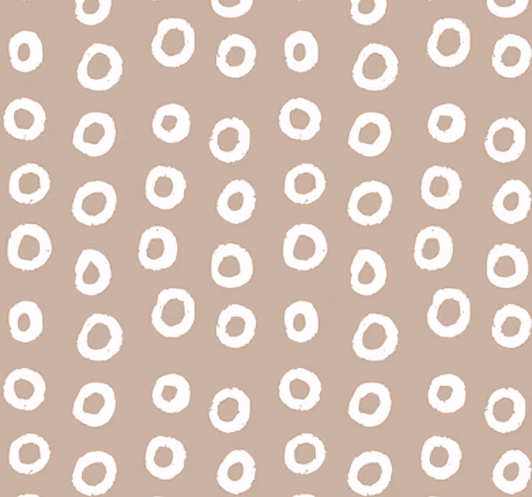 Polka Dot Pattern Wallpaper - TenStickers