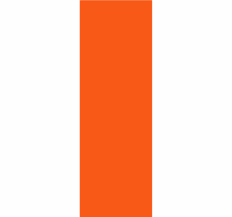 Orange color design wallpaper - TenStickers