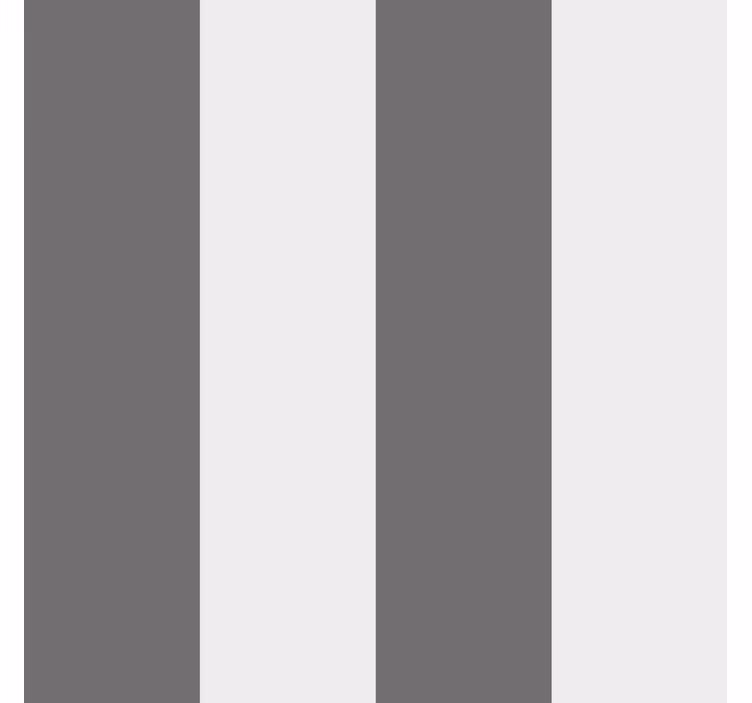 Grey vertical lines lounge wall mural - TenStickers