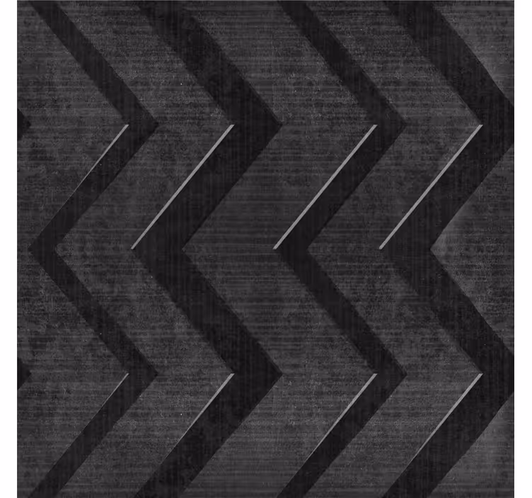 Black steel stripes Teen room wallpaper - TenStickers