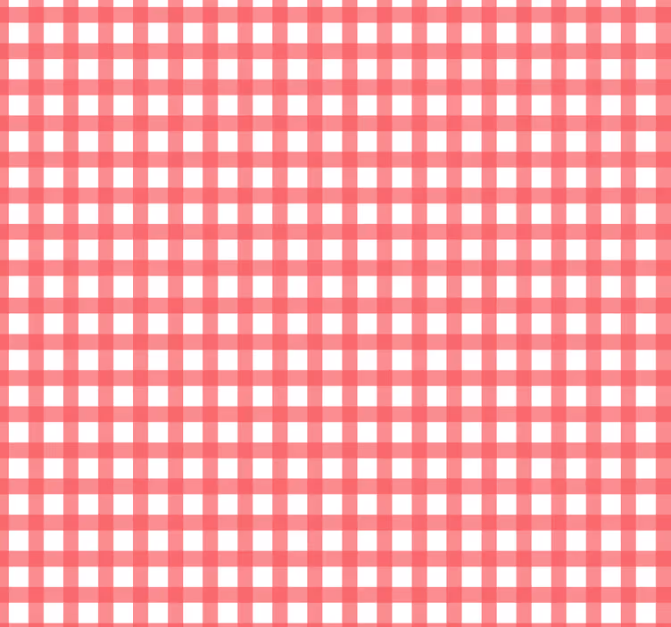 Checkered Bath bathroom wallpaper - TenStickers
