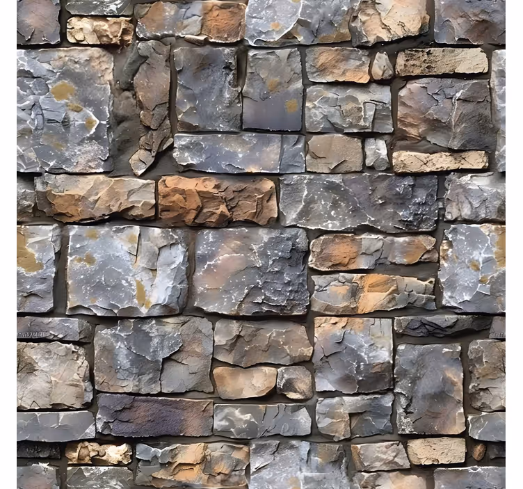 Rough texture stone wallpaper - TenStickers