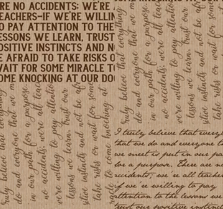 Inspirational Phrases alphabet wallpaper - TenStickers