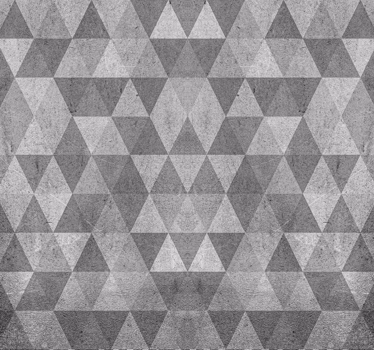 Textured triangles Office Wallpaper - TenStickers