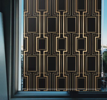 Discover the stunning Geometric line motif elegant blind, perfect for enhancing your decor while providing privacy and light control.