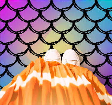 Add a splash of color to your home with our Colorful Scaled Pattern road map rug that combines art and functionality!