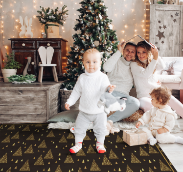 Celebrate the season with our Festive Triangle Patterns christmas rug, a perfect blend of style and cheer for your home decor.