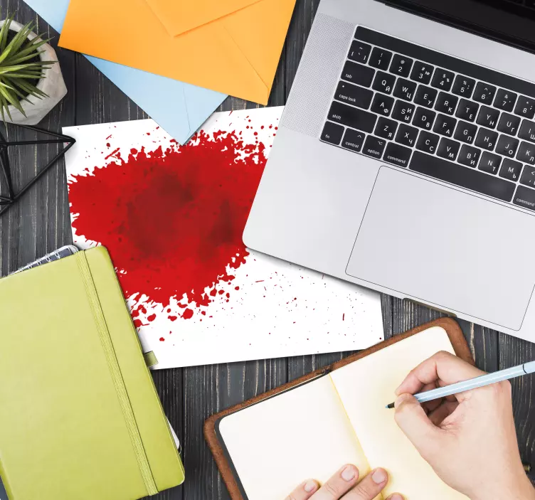 Blood Stains more mousepads - TenStickers