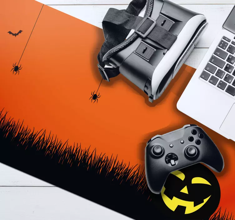 Christmas mousepad halloween pumpkin design - TenStickers