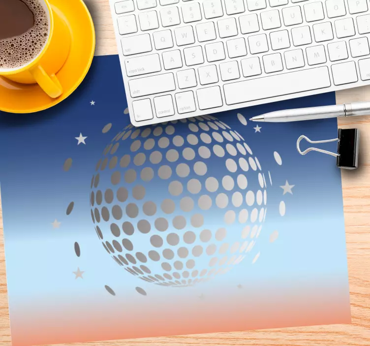 Gaming mouse pad celestial sphere design - TenStickers