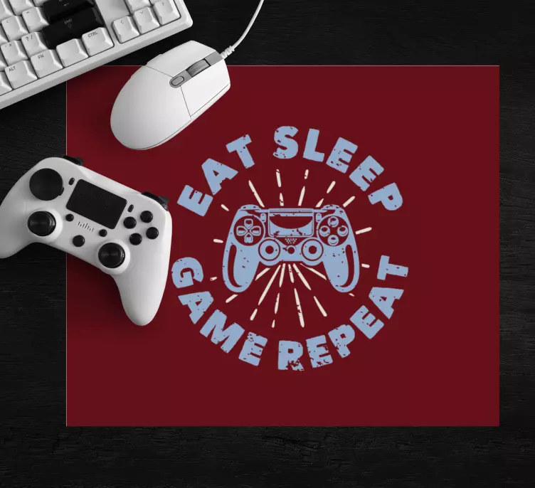 Gaming mouse pad play hard, win easy - TenStickers