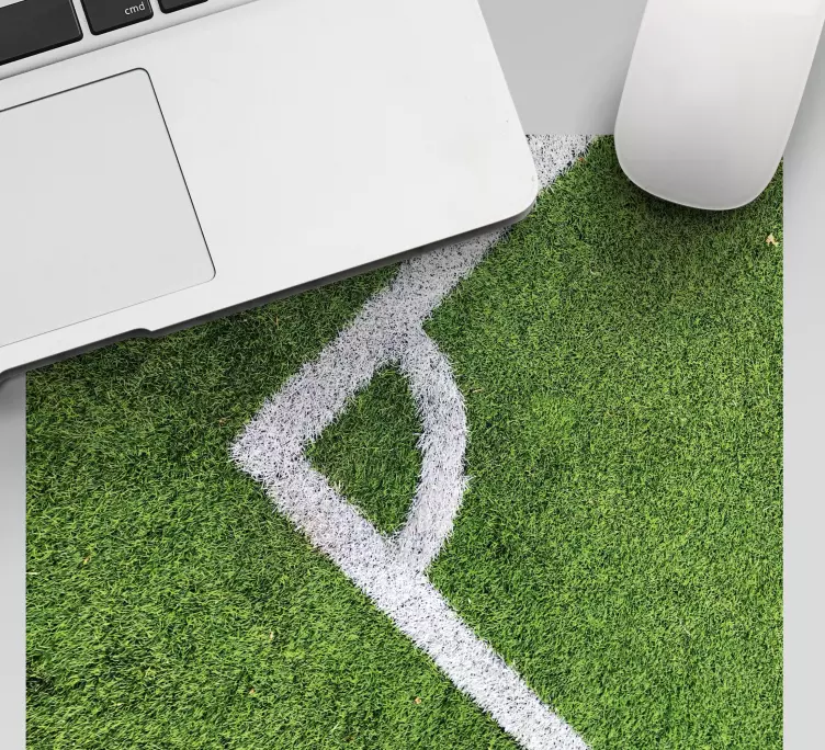 Gaming mouse pad with soccer field design - TenStickers