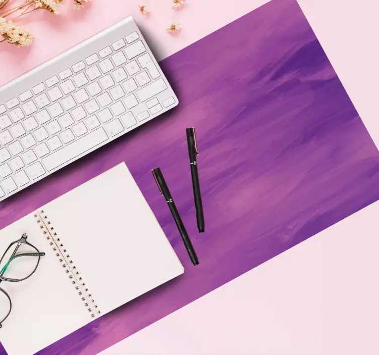 Mouse pad patterns abstract purple swirls - TenStickers