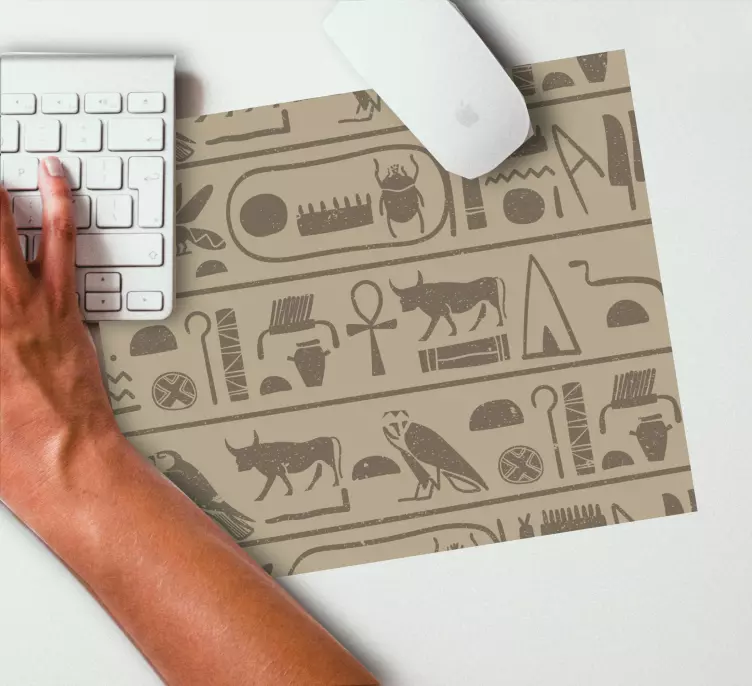 Mouse pad patterns ancient symbol collection - TenStickers