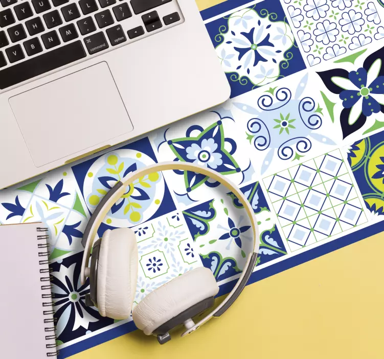 Mouse pad patterns colorful mosaic designs - TenStickers