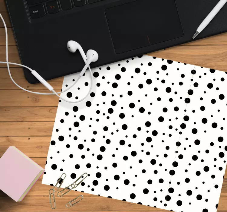 Mouse pad patterns elegant dotted designs - TenStickers