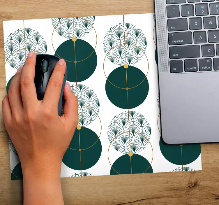 Mouse pad patterns geometric circular designs - TenStickers