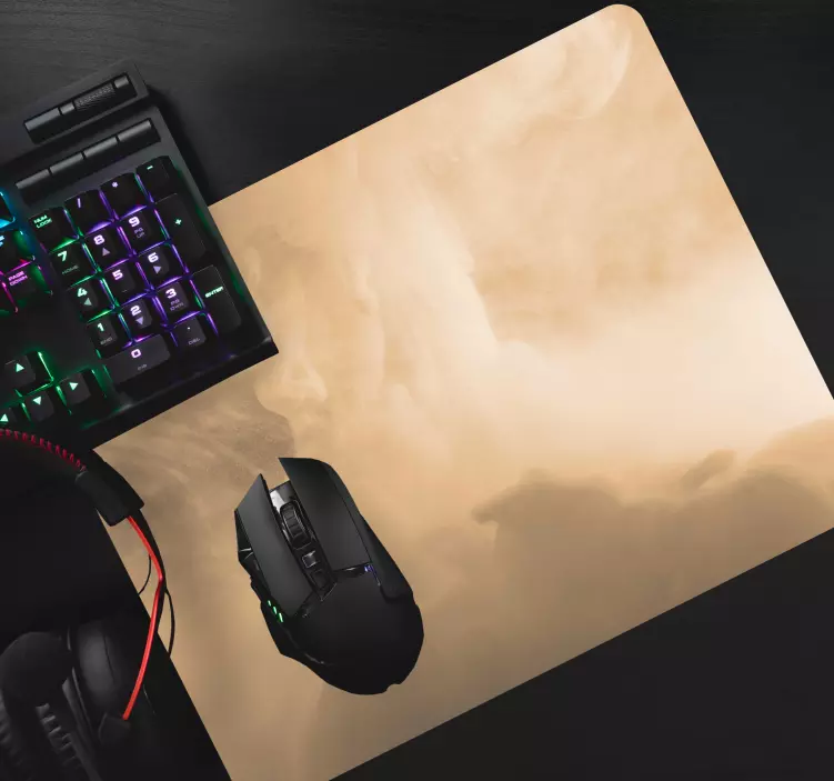 Mouse pad patterns soft abstract swirls - TenStickers