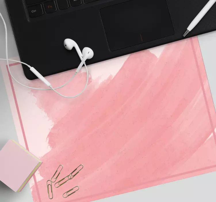 Mouse pad patterns soft brush strokes - TenStickers